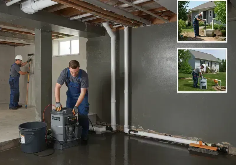 Basement Waterproofing and Flood Prevention process in Wilmette, IL